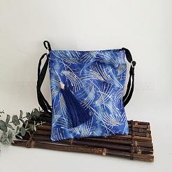 Fish Scales Pattern Cotton Fabric&nbsp;DIY-WH0622-777D