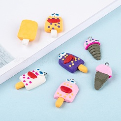 Handmade Food Polymer Clay Pendants&nbsp;CLAY-R060-112