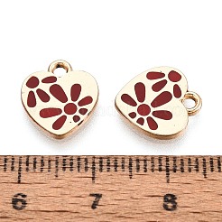 Alloy Enamel Pendants&nbsp;ENAM-T022-87A-G