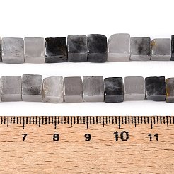 Natural Eagle Eye Stone Beads Strands&nbsp;G-T139-6x6-28A
