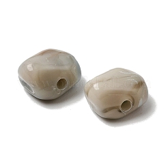 Opaque Acrylic Imitation Gemstone Beads&nbsp;OACR-G061-04E