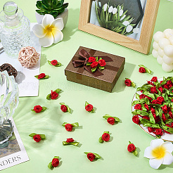 2 Sets 100Pcs Cloth Flower Ornament Accessories&nbsp;FIND-SP0004-75