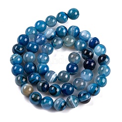 Natural Striped Agate/Banded Agate Beads&nbsp;AGAT-8D-8A