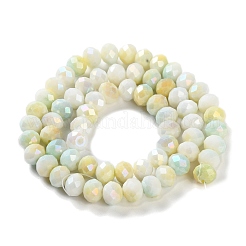 Electroplate Glass Beads Strands&nbsp;LAMP-S068-02N