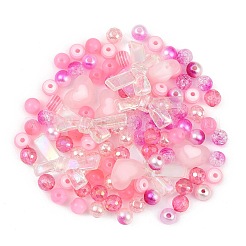 100Pcs 8 Styles Resin Beads&nbsp;RESI-FP0001-48
