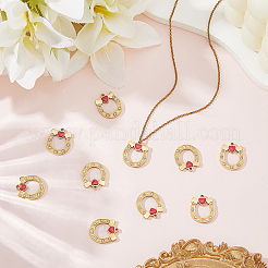 10Pcs 304 Stainless Steel Enamel Pendants&nbsp;STAS-BBC0008-60