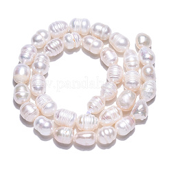 Natural Cultured Freshwater Pearl Beads Strands&nbsp;PEAR-N012-07S