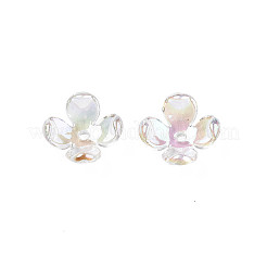 Transparent Acrylic Bead Caps&nbsp;X-TACR-Q273-03