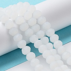 Imitation Jade Solid Color Glass Beads Strands&nbsp;EGLA-A034-J10mm-MD05