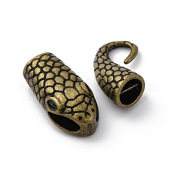 Brass Interlocking Clasps&nbsp;KK-D360-06AB