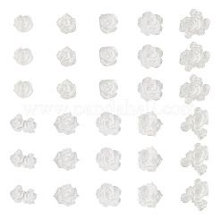 200Pcs Flower & Butterfly Resin Cabochons&nbsp;CRES-TA0001-89H