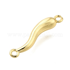 Brass Horn of Plenty Connector Charms&nbsp;KK-V002-20G