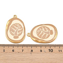 Printed 304 Stainless Steel Pendants&nbsp;STAS-C158-14G-03