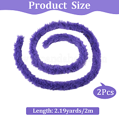 Faux Fur Chenille Stick Fabric Roll for Christmas Tree Decor or Wreath Bows Craft&nbsp;FIND-CY0002-01B