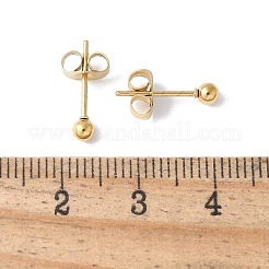 304 Stainless Steel Stud Earrings for Women&nbsp;EJEW-E603-06B-G