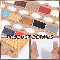 14 Cards 14 Colors Waxed Nylon Cord&nbsp;YC-NB0001-03