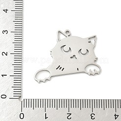 304 Stainless Steel Pendants&nbsp;STAS-F326-08B-P