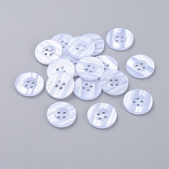 4-Hole Plastic Buttons&nbsp;BUTT-S020-11-18mm