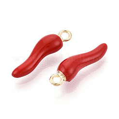 Alloy Enamel Pendants&nbsp;ENAM-N062-02G