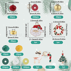 DIY Beads & Pendants Jewelry Making Finding Kit for Christmas&nbsp;DIY-SC0025-35