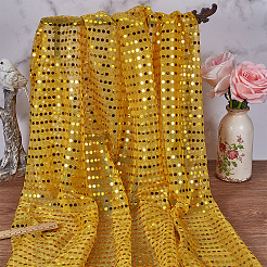 Polyester Paillette Fabric&nbsp;AJEW-WH20006-352B