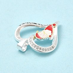 Christmas Brass Crystal Rhinestone Pendants&nbsp;RB-P036-01S