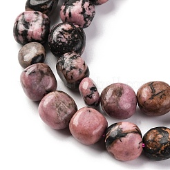 Natural Rhodonite Beads Strands&nbsp;G-G146-A07-02
