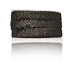 Polyester with PT Paillette Lace Trim Ribbon&nbsp;OCOR-WH20073-01D
