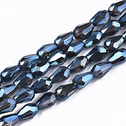 Electroplate Glass Beads Strands&nbsp;EGLA-S194-02A-02