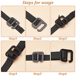 10Pcs Zinc Alloy Adjustable Buckles&nbsp;FIND-OC0002-03