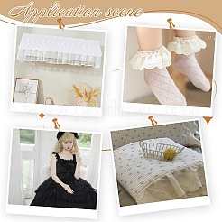 3 Colors Cotton Embroidery Flower Wavy Edged Lace Ribbons&nbsp;OCOR-AR0001-78
