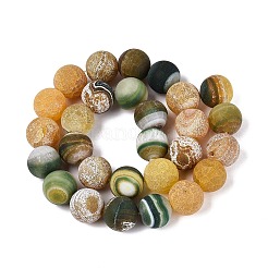 Natural Weathered Agate Beads Strands&nbsp;G-Q606-42B-D03