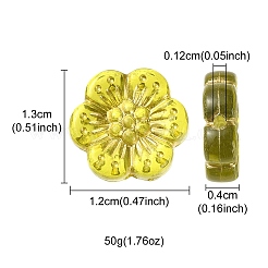 Plating Acrylic Beads&nbsp;PACR-YW0001-09
