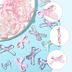 70Pcs 7 Styles Opaque & Transparent Acrylic Beads&nbsp;MACR-FS0002-14