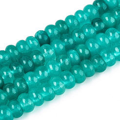 Dyed Natural White Jade Beads Strands&nbsp;G-T139-59A-09