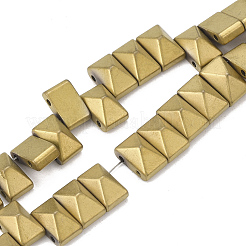 PVD Vacuum Plating Electroplate Non-magnetic Synthetic Hematite Multi- Strand Links&nbsp;G-T114-03B