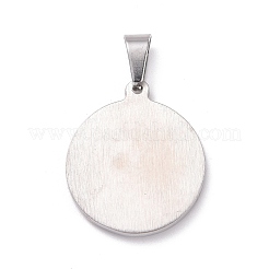 304 Stainless Steel Pendants&nbsp;STAS-G195-35