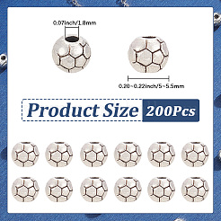 200Pcs Tibetan Style Alloy Beads&nbsp;TIBEB-SC0003-67