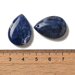 Dyed & Heated Natural Blue Aventurine Pendants&nbsp;PW-WG96986-12