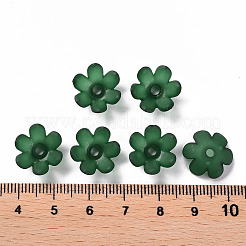 Frosted Acrylic Bead Caps&nbsp;MACR-S371-07A-735
