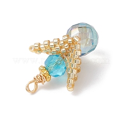 Glass Pendants&nbsp;PALLOY-MZ00955-02