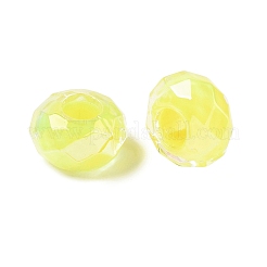 Electroplate Transpant Resin European Beads&nbsp;RE-CBAFF00-02D
