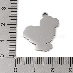 Non-Tarnish 201 Stainless Steel Pendants&nbsp;LS-STAS-C095-27P