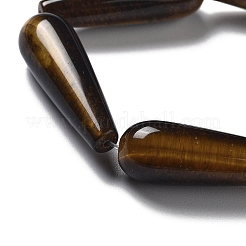 Natural Tiger Eye Beads Strands&nbsp;G-P528-H14-01