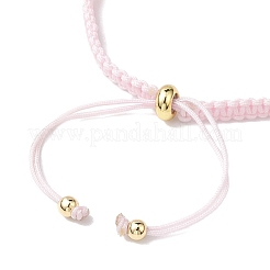 5Pcs 5 Colors Candy Color Braided Nylon Cord Slider Bracelet Making&nbsp;AJEW-JB01237