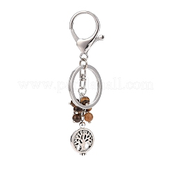 Natural Mixed Gemstone Keychain&nbsp;KEYC-JKC00426