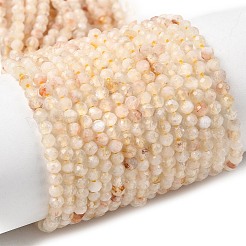 Heated Natural Citrine Beads Strands&nbsp;G-RM241221-B27