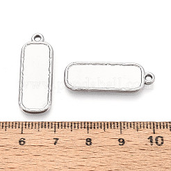 304 Stainless Steel Pendant Cabochon Settings&nbsp;STAS-N108-62P