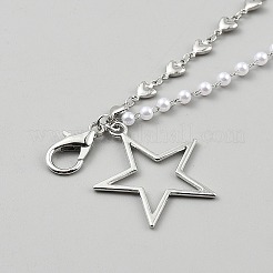 Star Iron Chain Boot Strap Chains&nbsp;AJEW-WH20121-20A