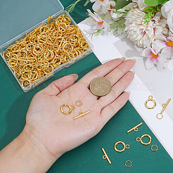 80 Bags Tibetan Style Alloy Toggle Clasps&nbsp;FIND-ME0003-21